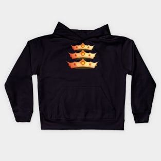 Three Crowns Kids Hoodie